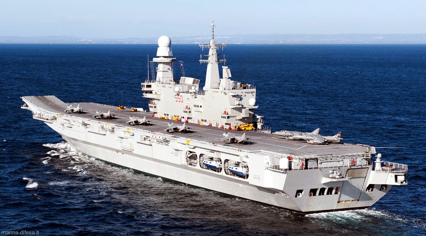 c-550 its cavour aircraft carrier italian navy marina militare fincantieri 07x