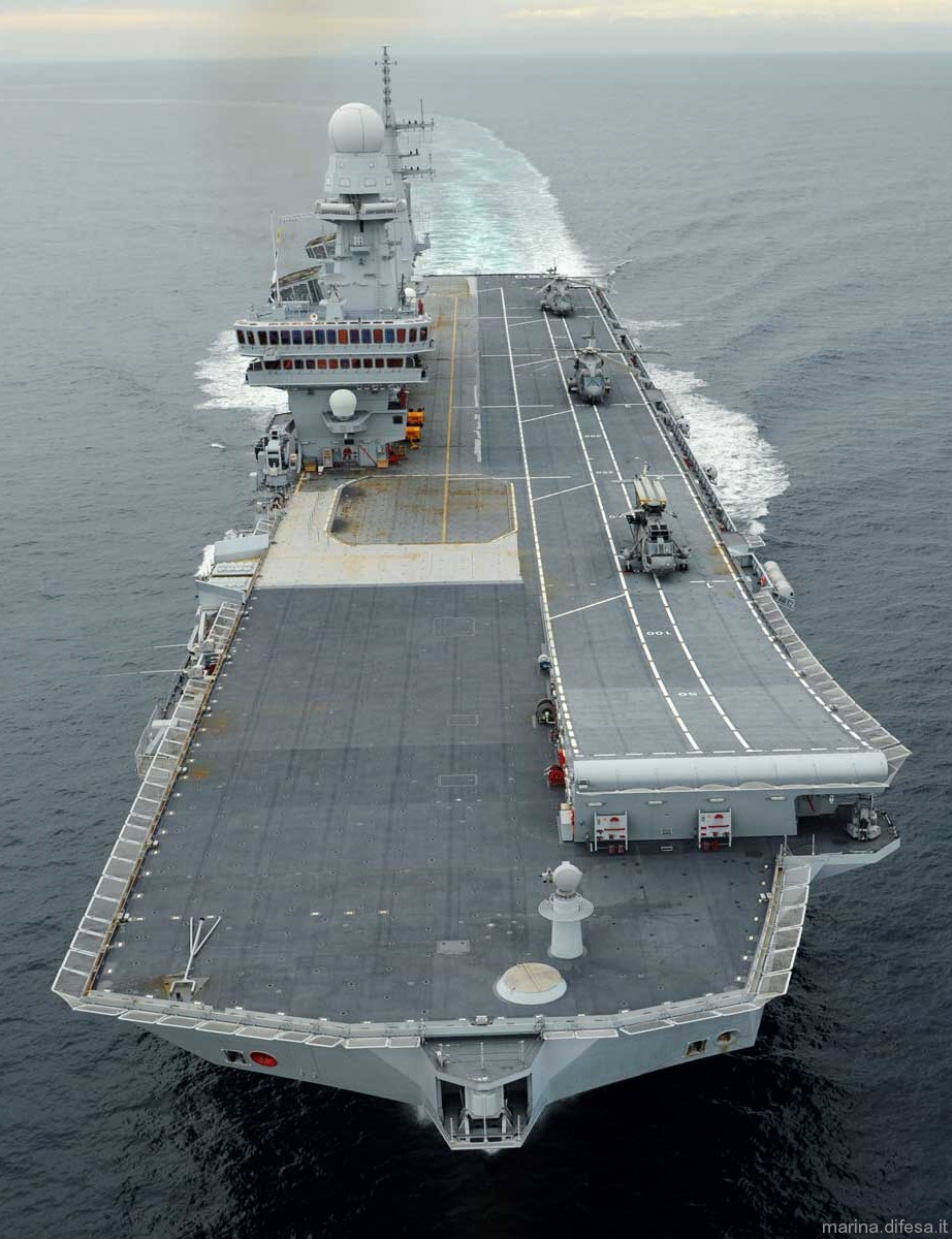 c-550 its cavour aircraft carrier italian navy marina militare 100