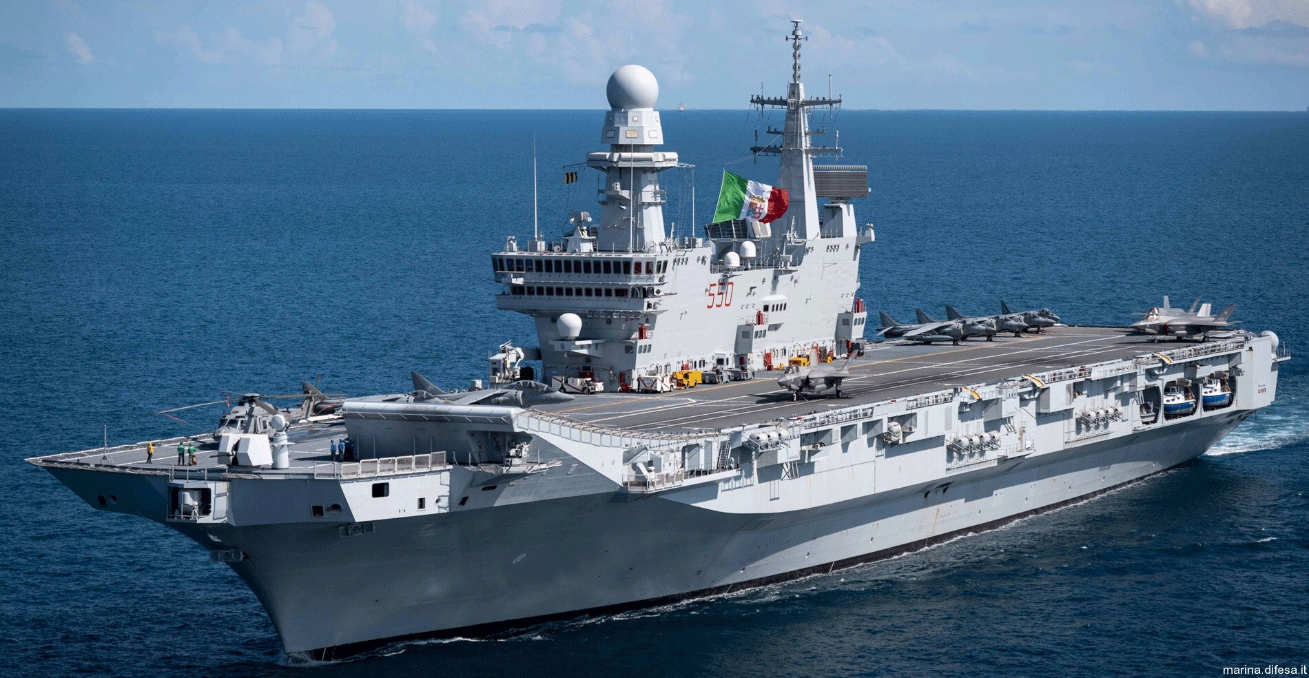 c550 its cavour aircraft carrier italian navy marina militare nave f-35blightning ii 128