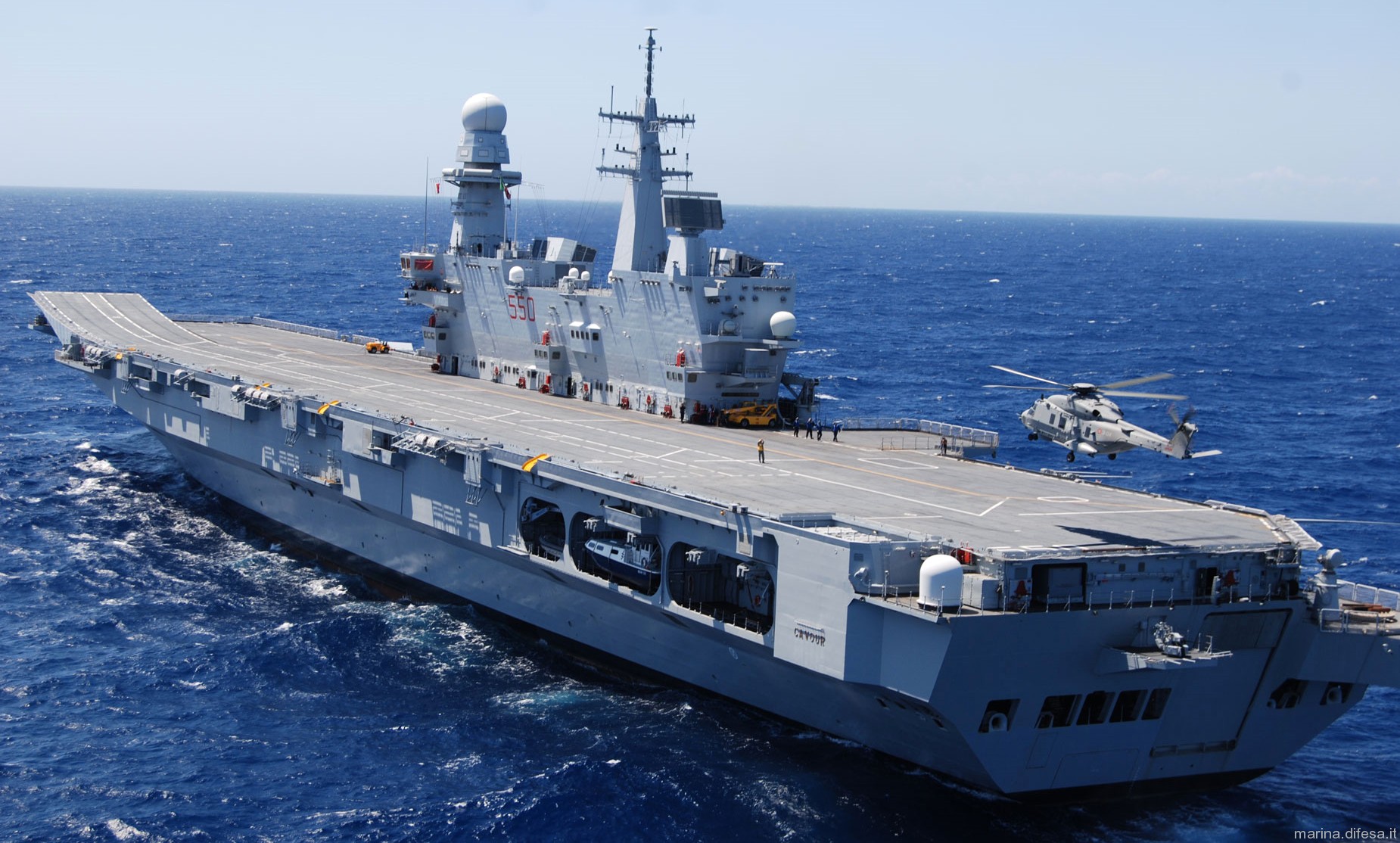 c-550 its cavour aircraft carrier italian navy marina militare 19