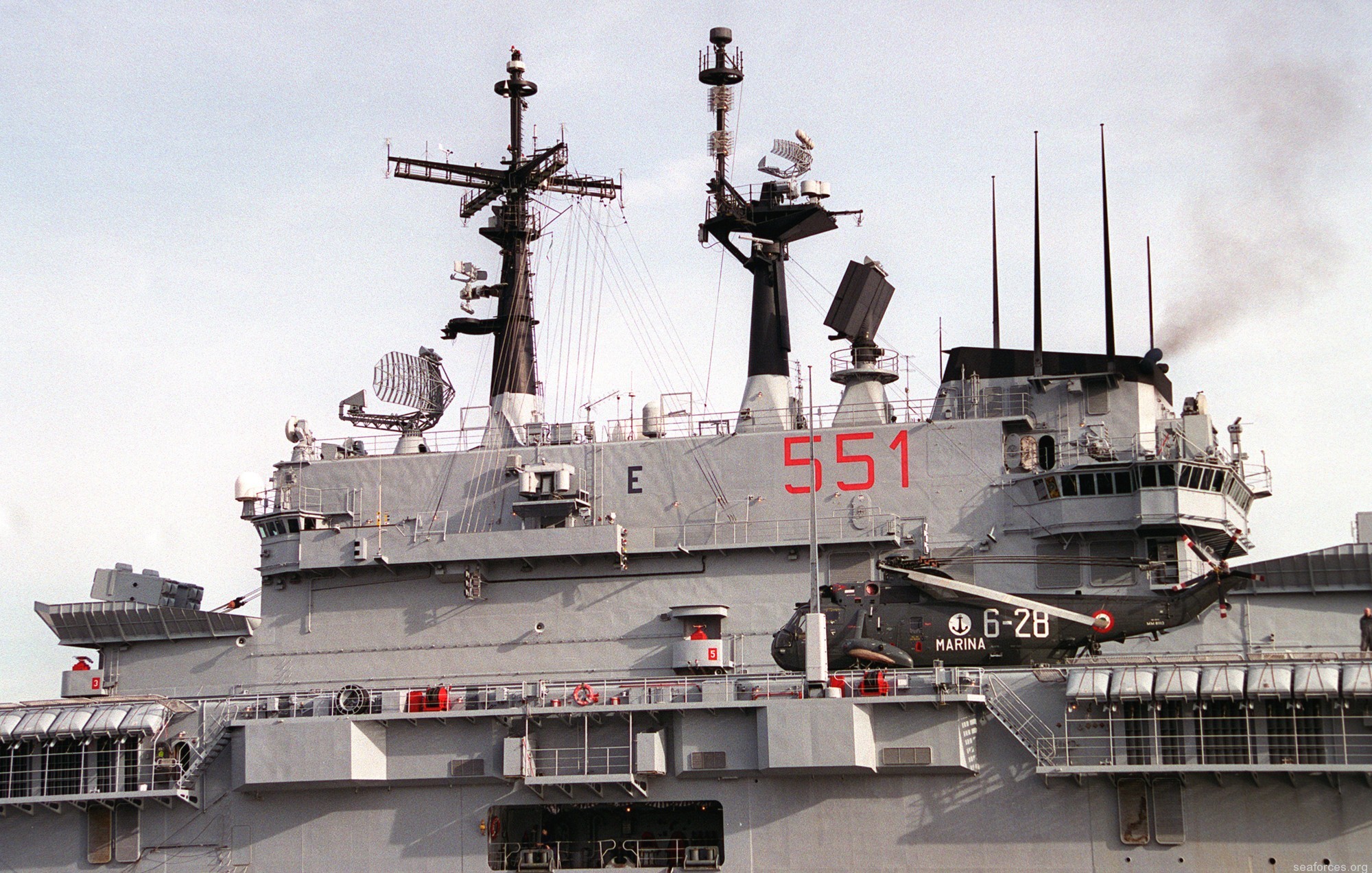 c-551 its giuseppe garibaldi aircraft carrier italian navy marina militare 52