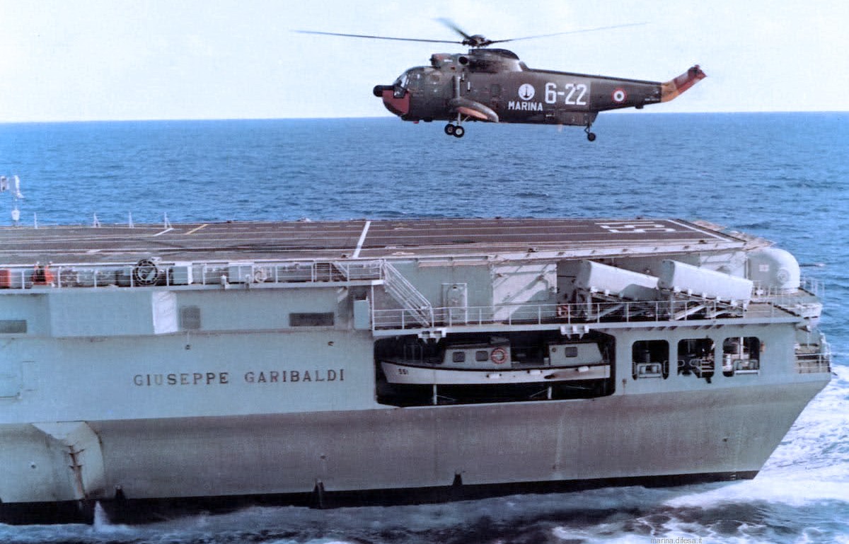 c-551 its giuseppe garibaldi aircraft carrier italian navy marina militare 57b
