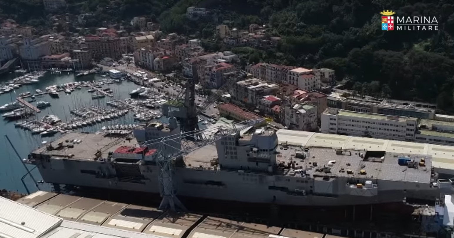 l-9890 its trieste lhd landing ship helicopter dock nave italian navy marina militare 06