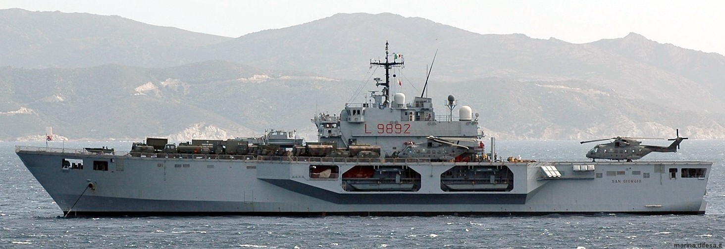 l-9892 san giorgio its nave lpd amphibious transport dock landing ship italian navy marina militare 06