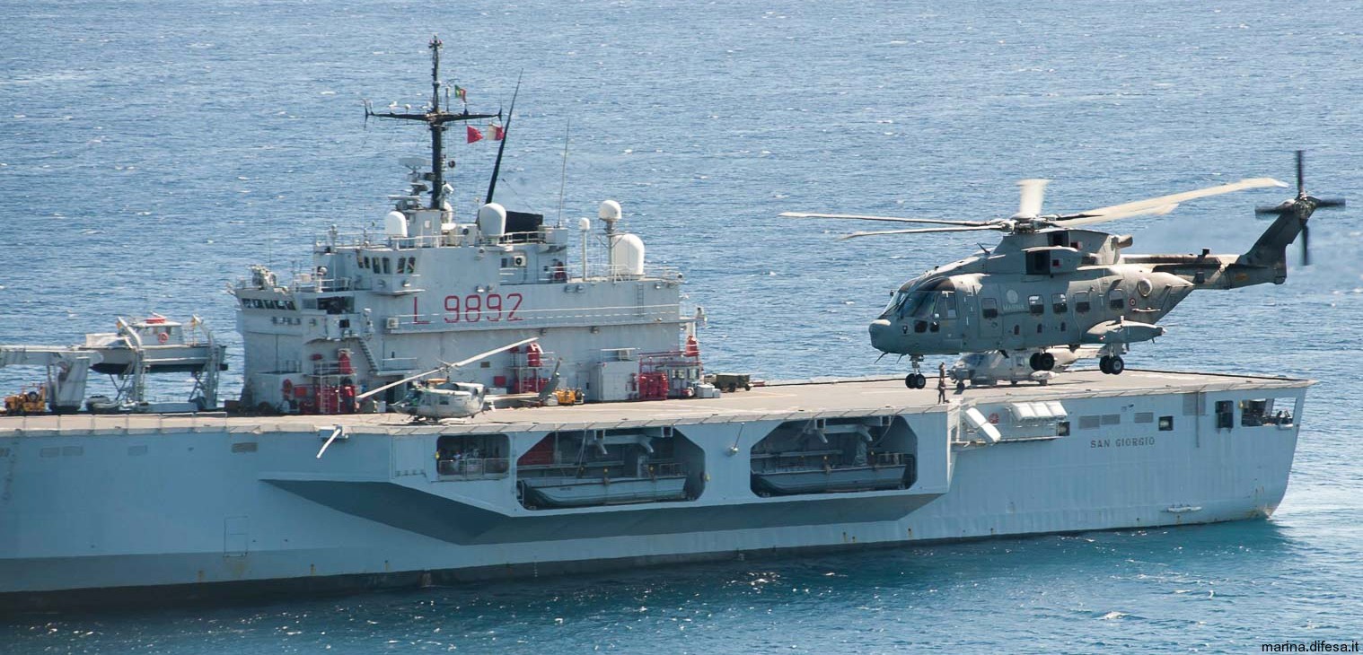 l-9892 san giorgio its nave lpd amphibious transport dock landing ship italian navy marina militare 16