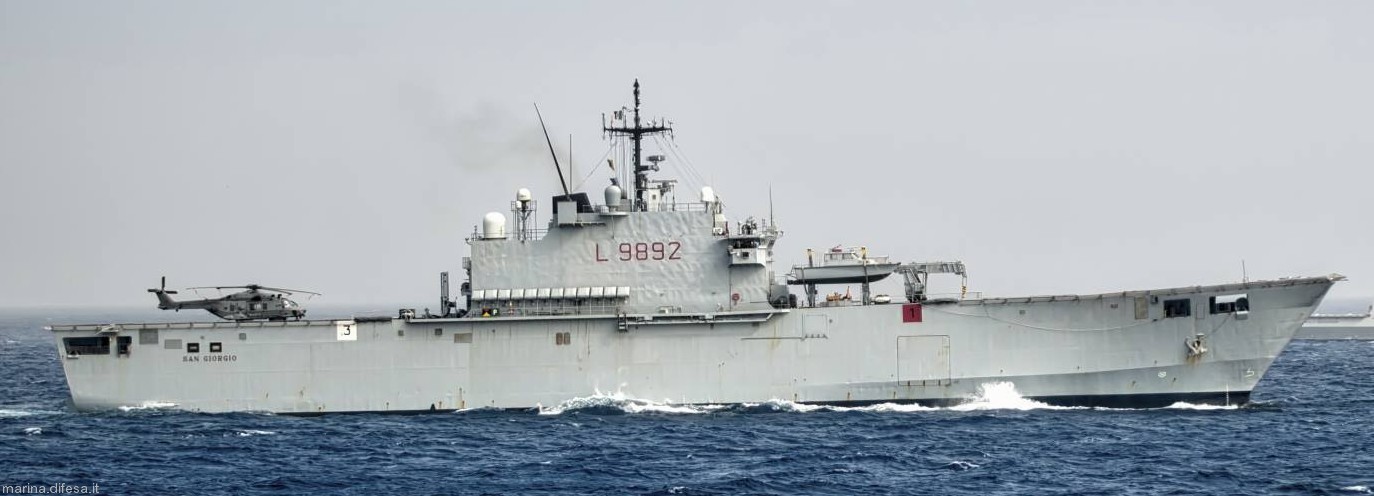 l-9892 san giorgio its nave lpd amphibious transport dock landing ship italian navy marina militare 17