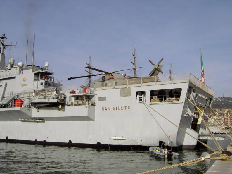 L 9894 ITS San Giusto Amphibious Transport Dock