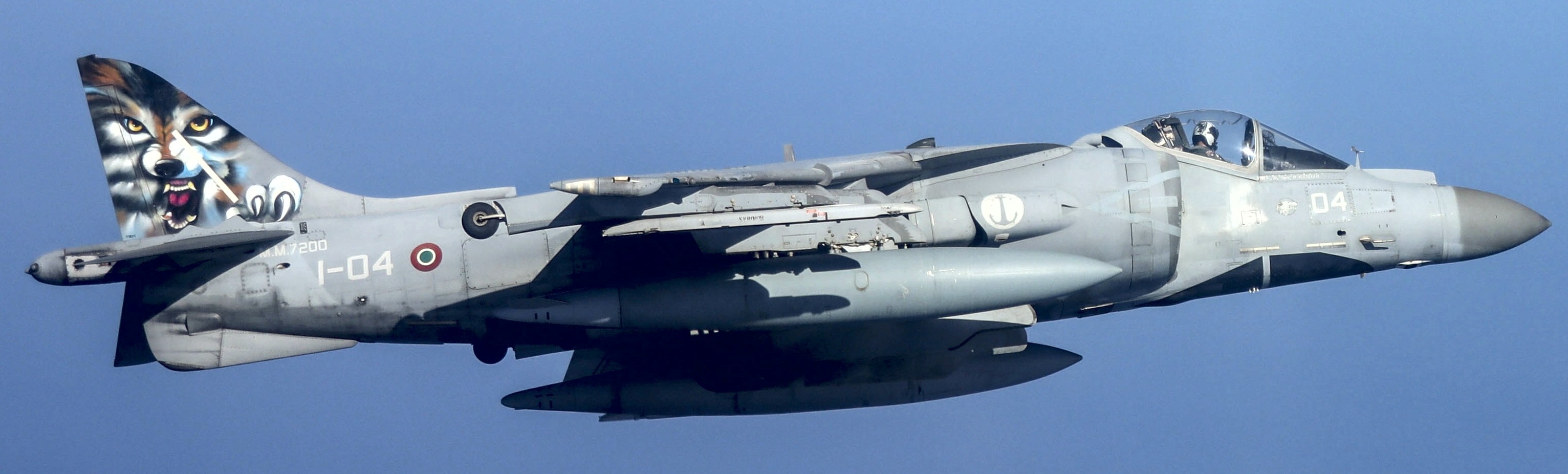 av-8b harrier ii+ italian navy marina militare grupaer wolves aircraft carrier 116