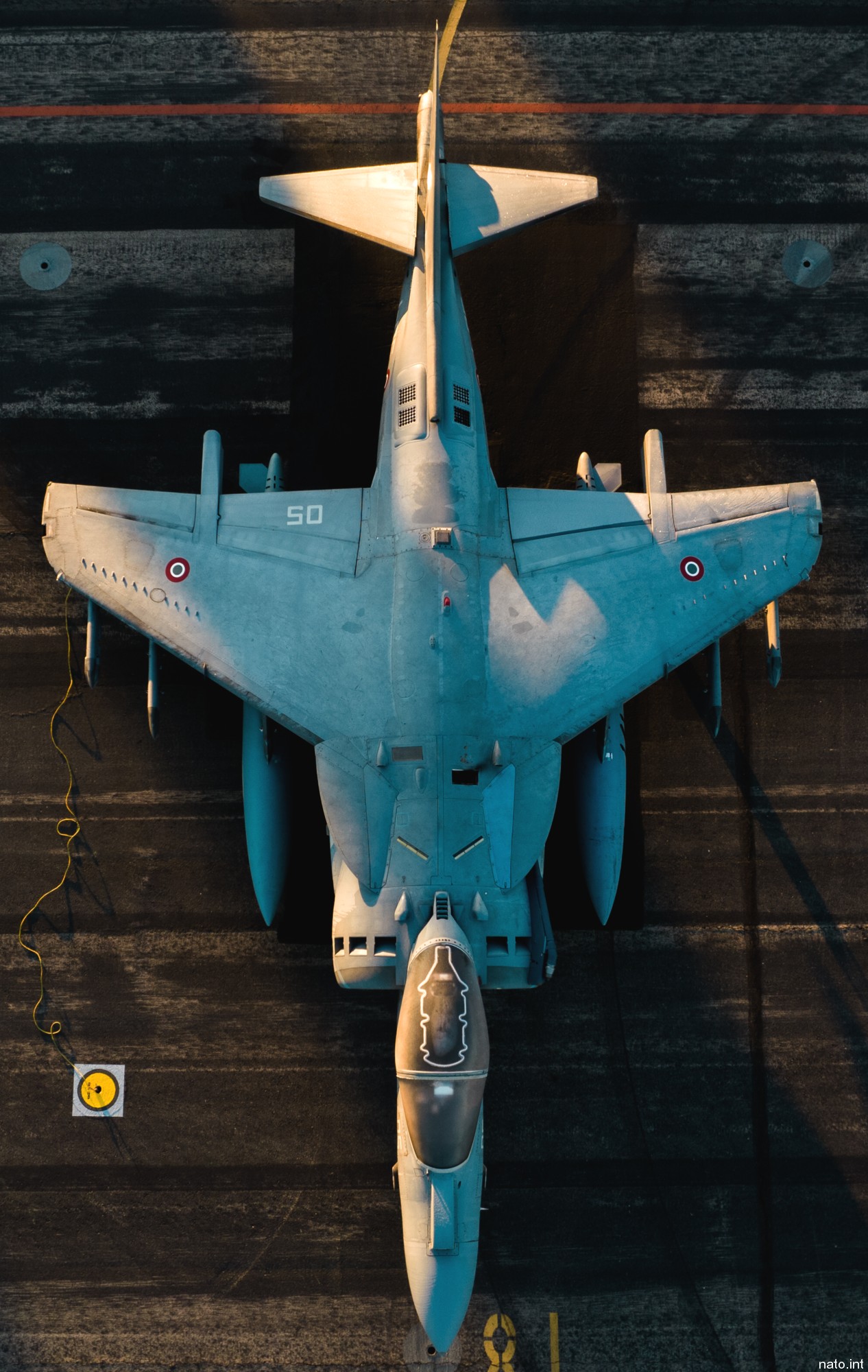 av-8b harrier ii+ italian navy marina militare grupaer wolves aircraft carrier 142