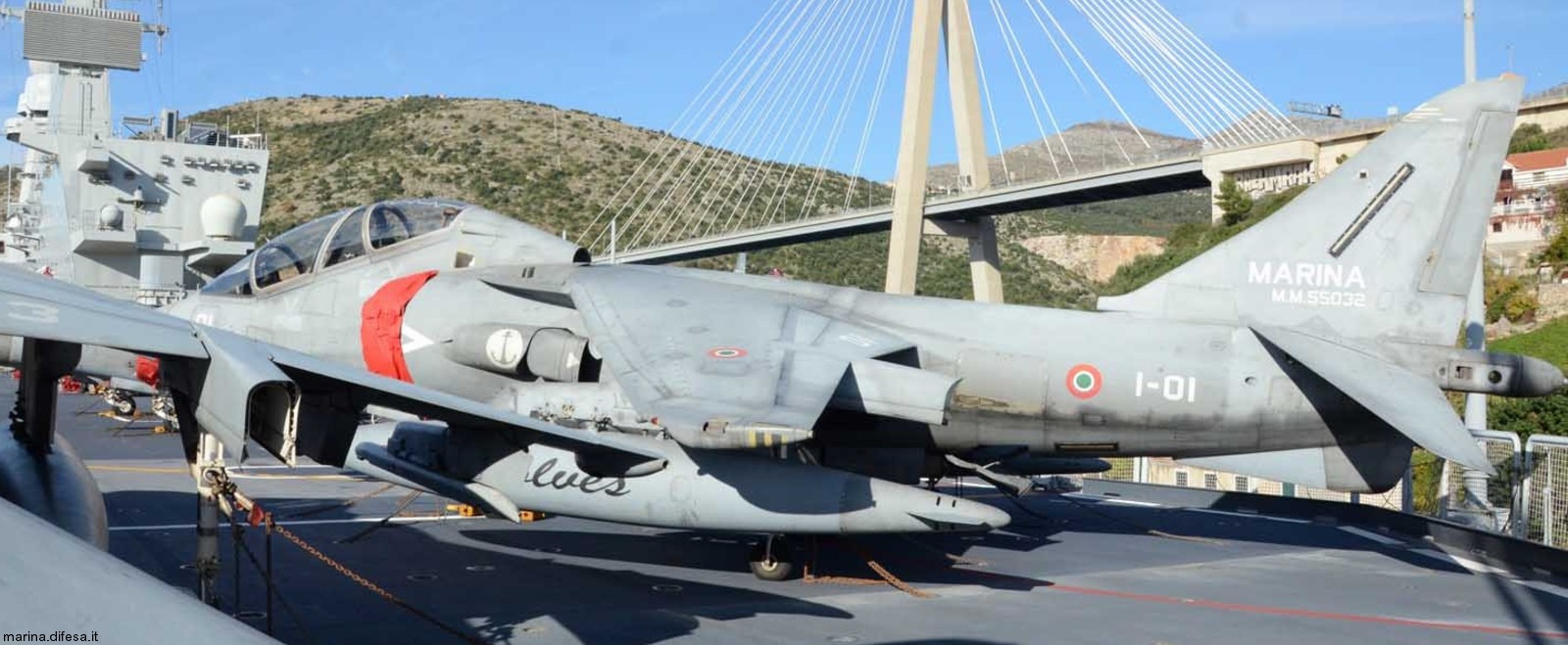 tav-8b harrier ii italian navy marina militare grupaer wolves 13