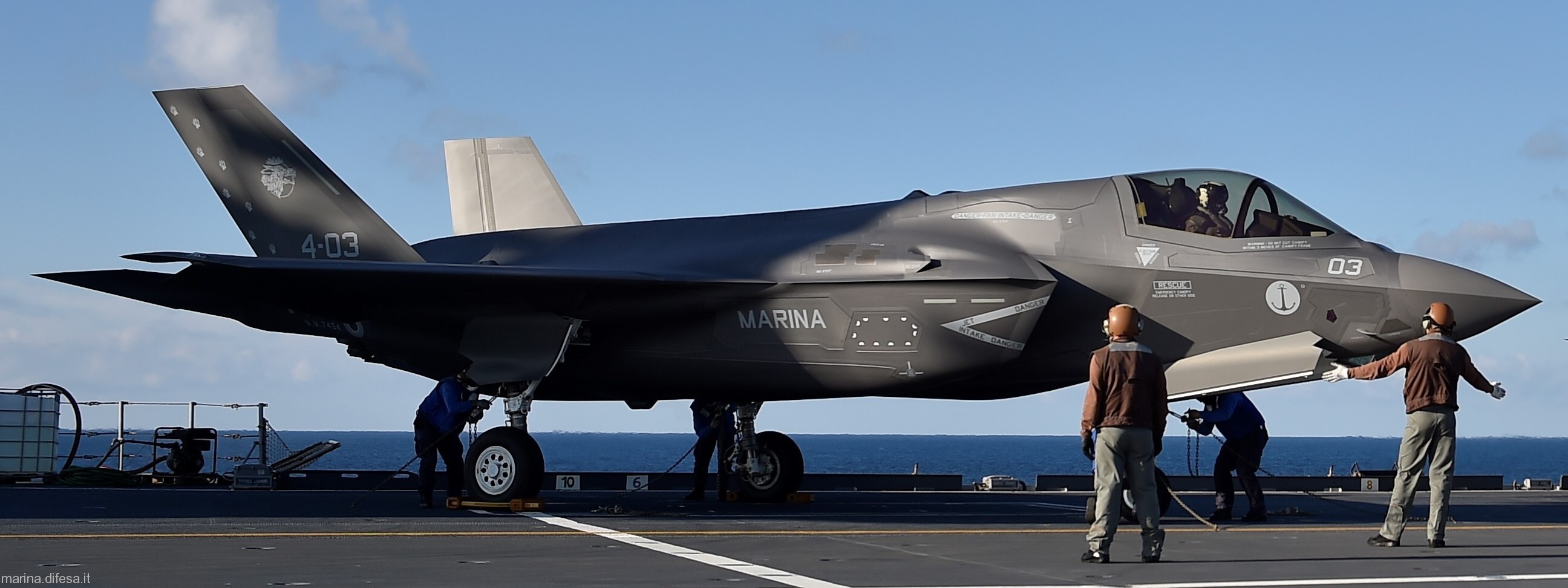 f-35b lightning ii italian navy marina militare lockheed martin leonardo grupaer c550 cavour 11