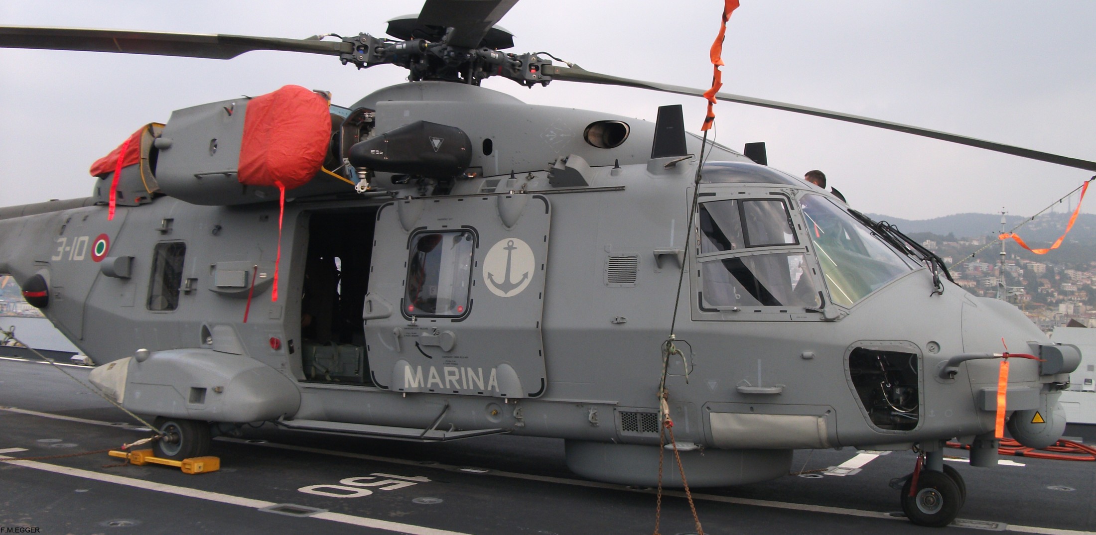 sh-90a nfh helicopter italian navy marina militare mm81586 3-10 19