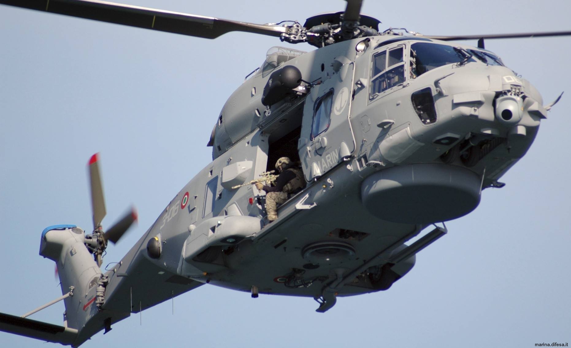 sh-90a nfh helicopter italian navy marina militare mm81582 3-06 25