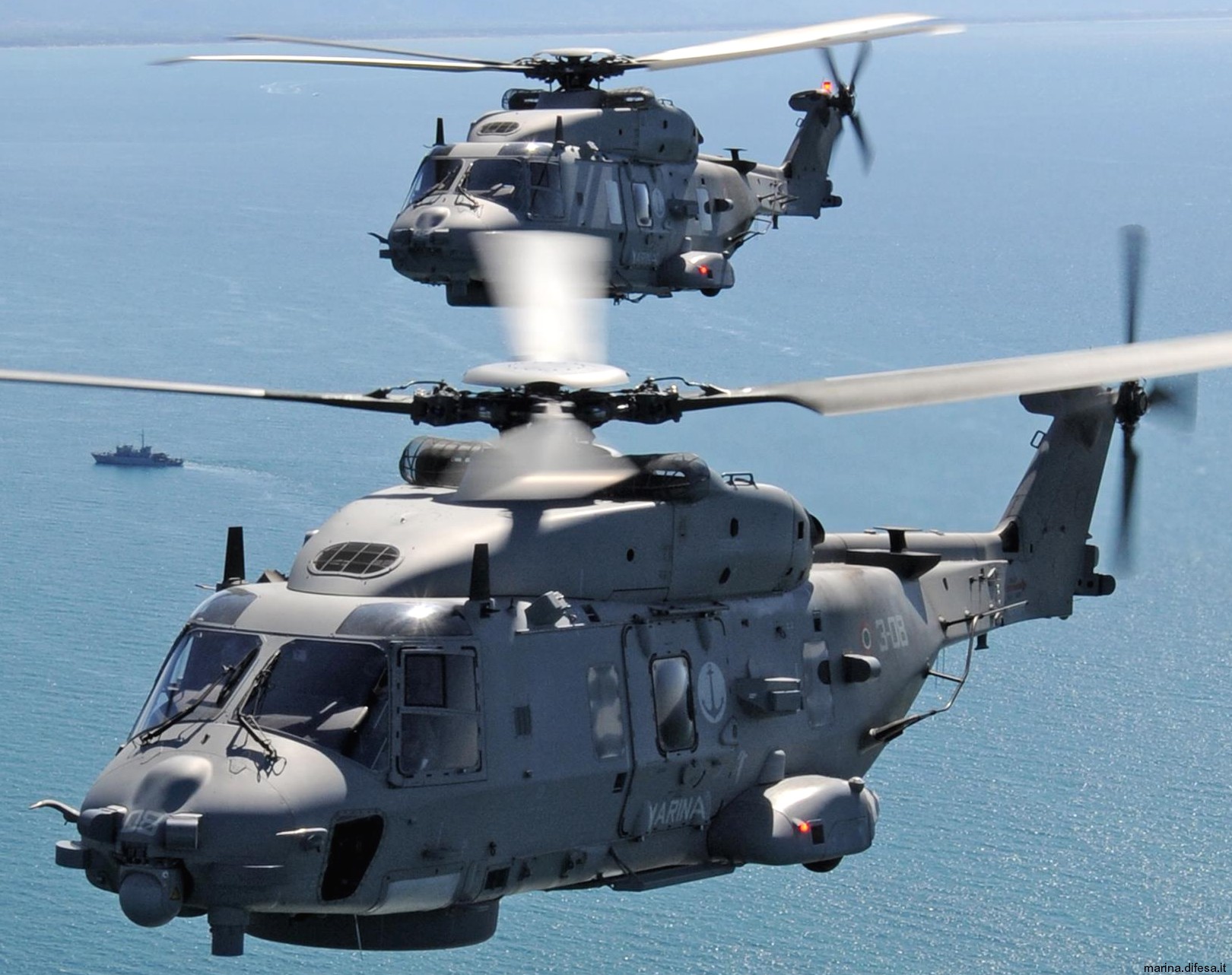 sh-90a nfh helicopter italian navy marina militare mm81584 3-08 26