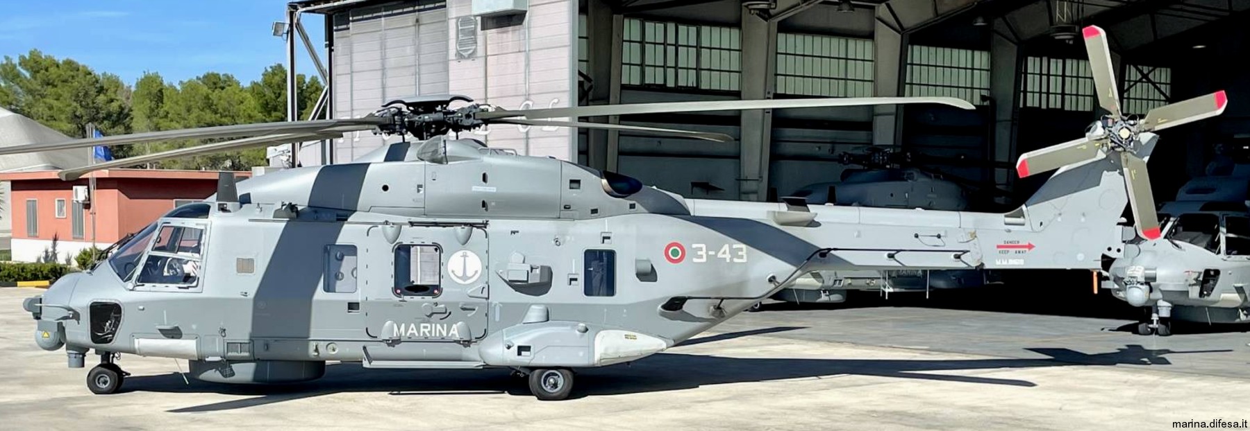 sh-90a nfh helicopter italian navy marina militare mm81618 3-43 28