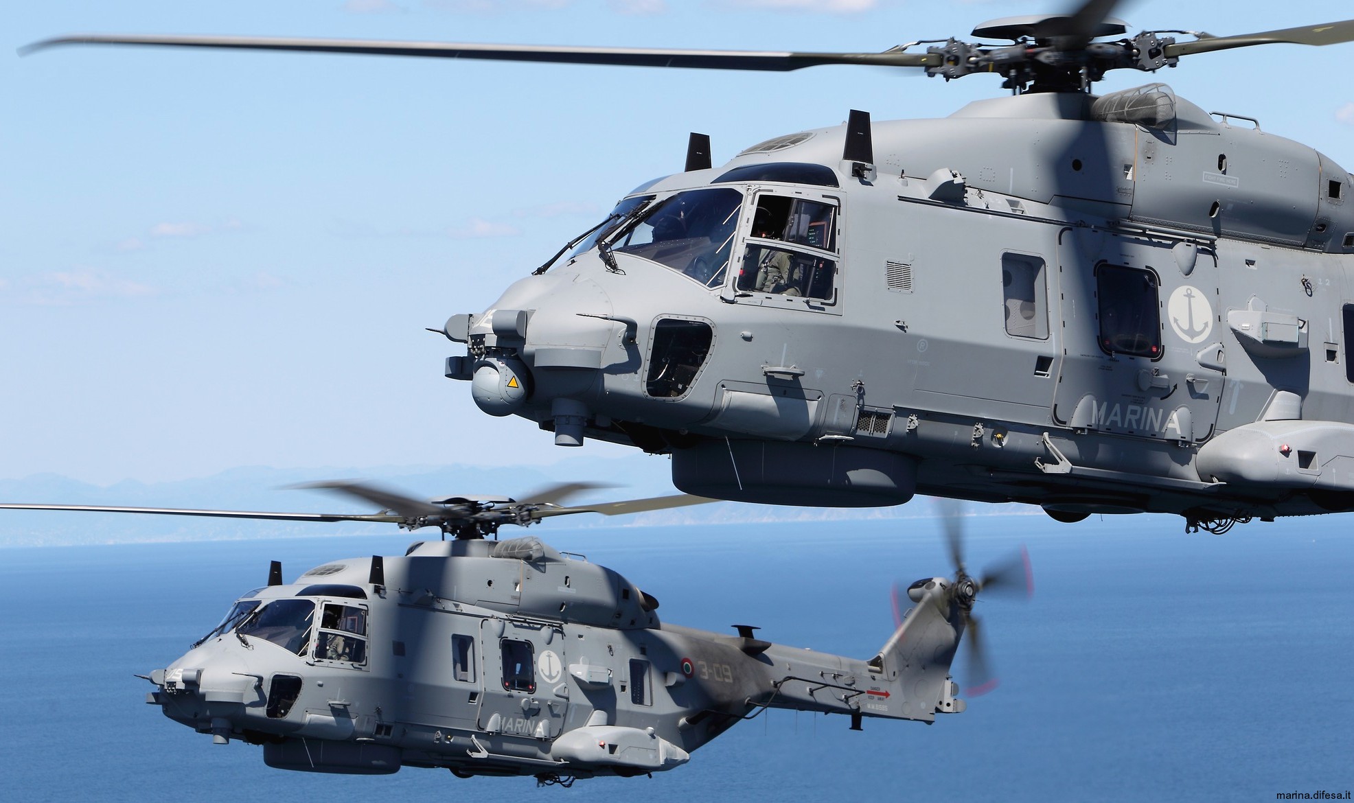 sh-90a nfh helicopter italian navy marina militare mm81584 3-08 30