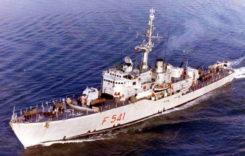 f 541 umberto grosso its nave de cristofaro class corvette italian navy mmi
