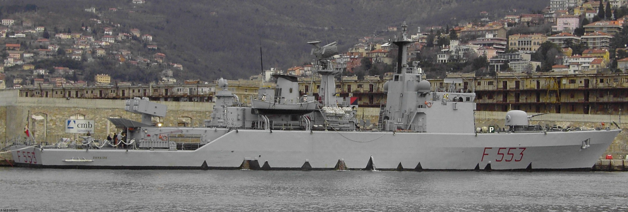 f-553 danaide insignia crest patch badge minerva class corvette italian navy marina militare 03