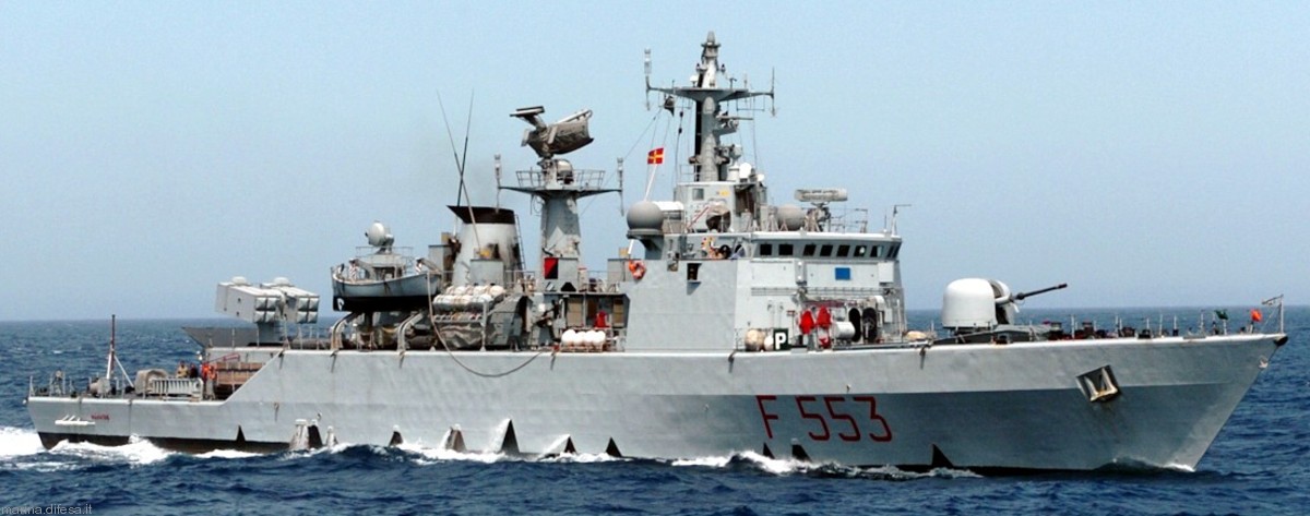 minerva class corvette italian navy marina militare f-553 danaide 10c