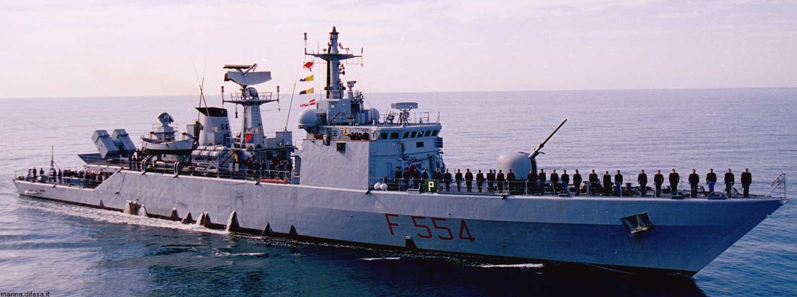 f-554 sfinge nave its minerva class corvette italian navy marina militare 27 albatros aspide missile