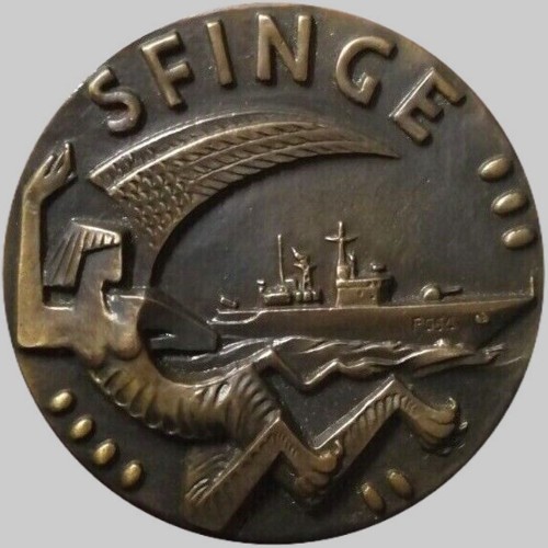 f-554 sfinge insignia crest patch badge minerva class corvette italian navy marina militare 03x