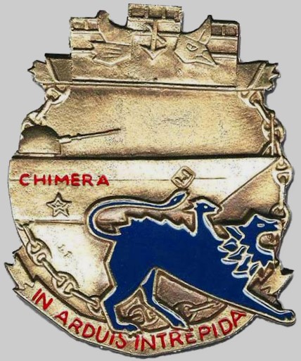 f-556 chimera insignia crest patch badge minerva class corvette italian navy marina militare 02x
