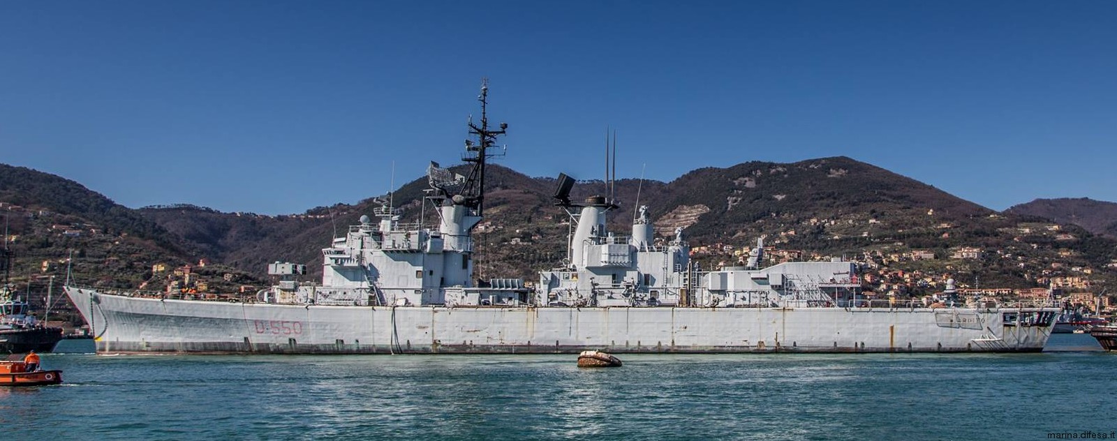 d-550 ardito its nave audace class guided missile destroyer ddg italian navy marina militare aliaga turkey 06