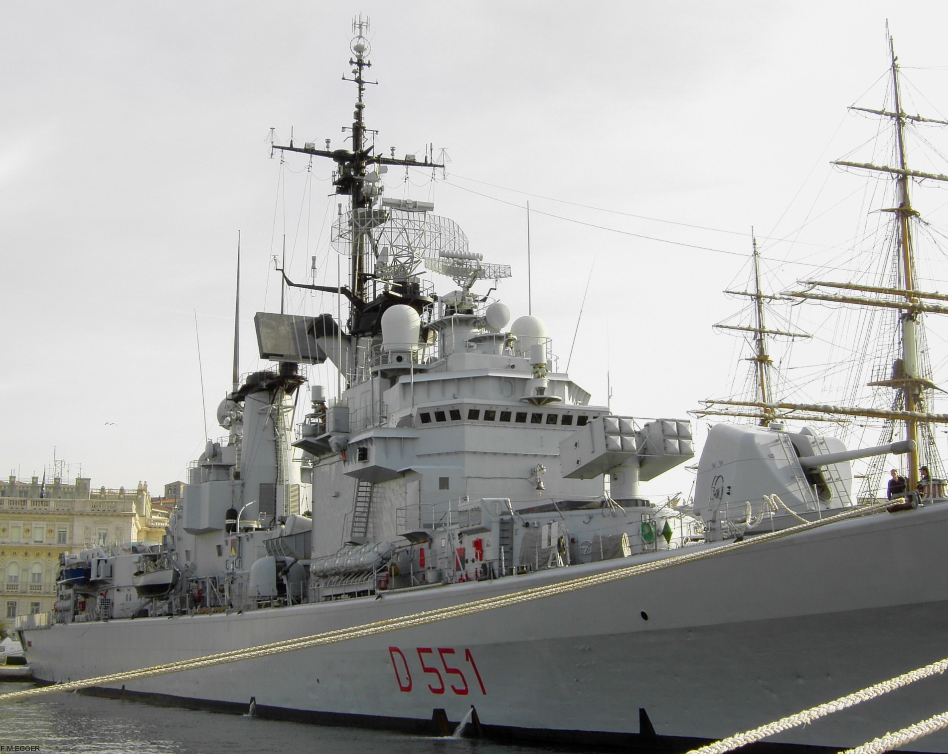d-551 audace its nave guided missile destroyer ddg italian navy marina militare 10