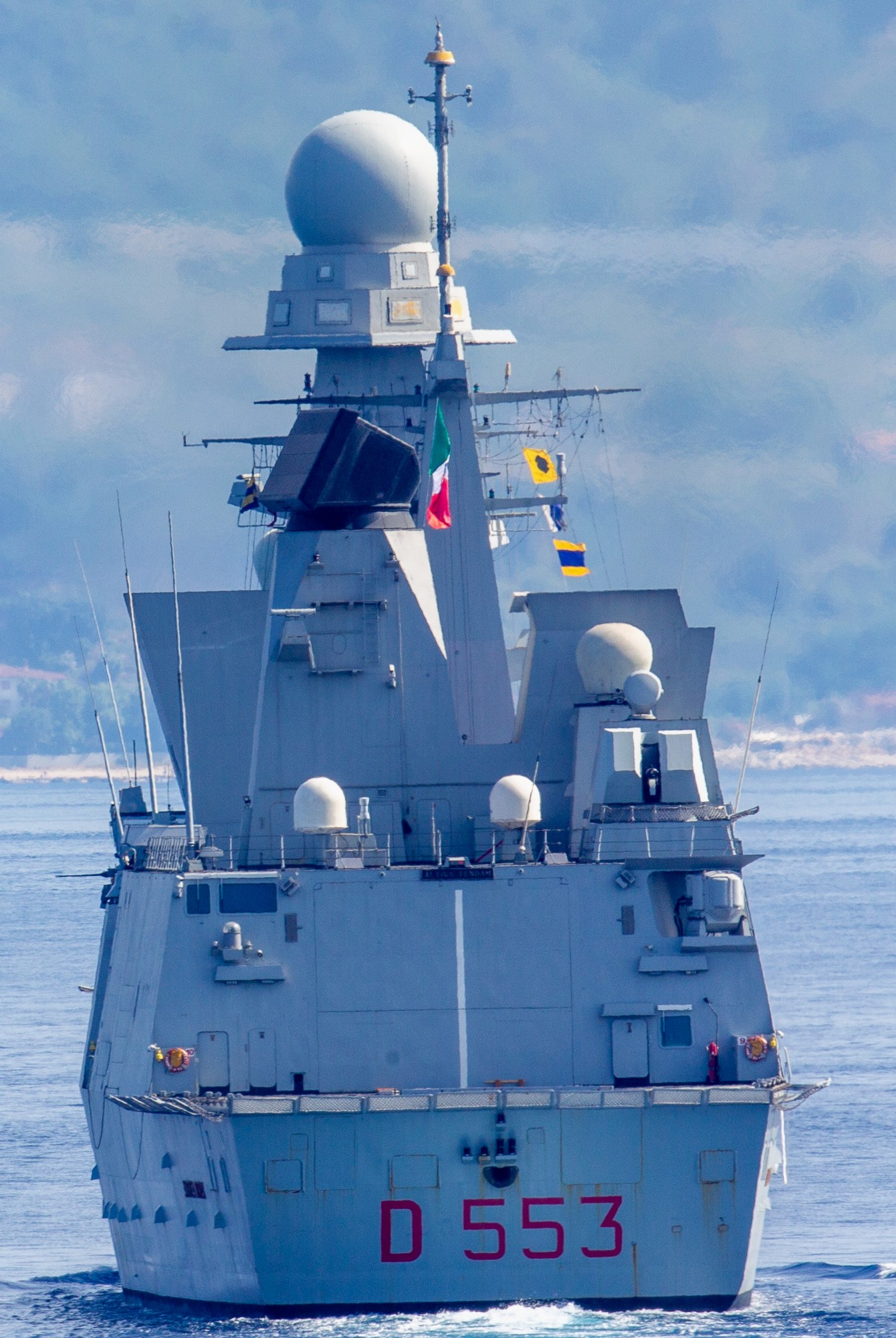 d-553 its andrea doria guided missile destroyer ddgh nave horizon class italian navy 50