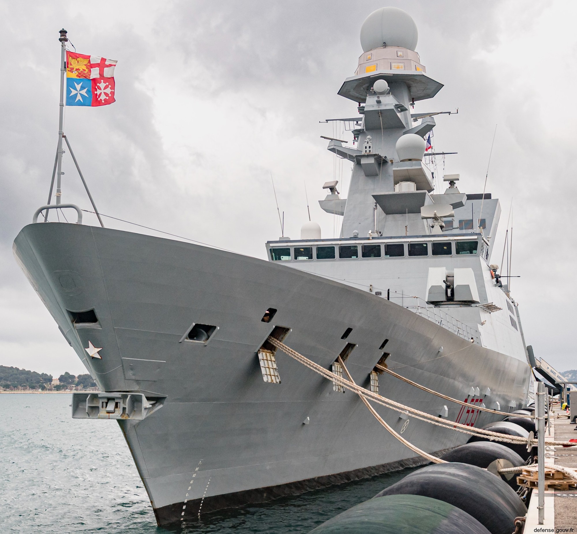 d-553 andrea doria its nave horizon class guided missile destroyer italian navy marina militare 55
