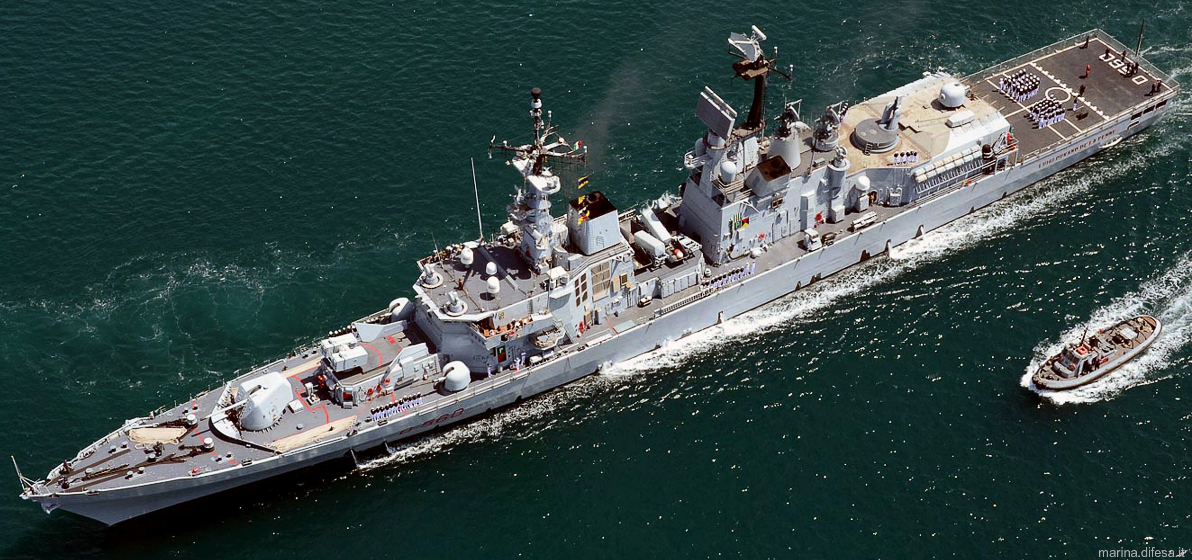 d-560 luigi durand de la penne its nave guided missile destroyer ddg italian navy marina militare 13