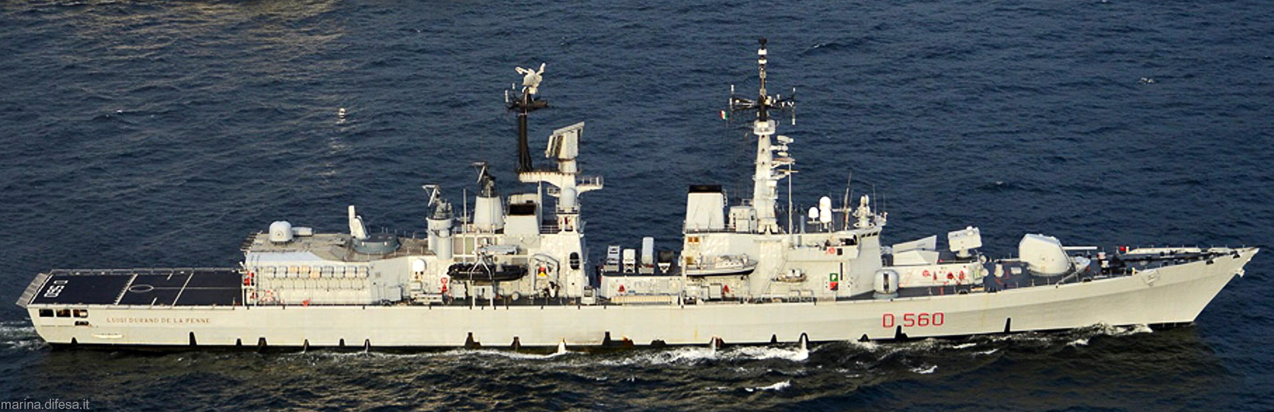 d-560 luigi durand de la penne its nave guided missile destroyer ddg italian navy marina militare 14