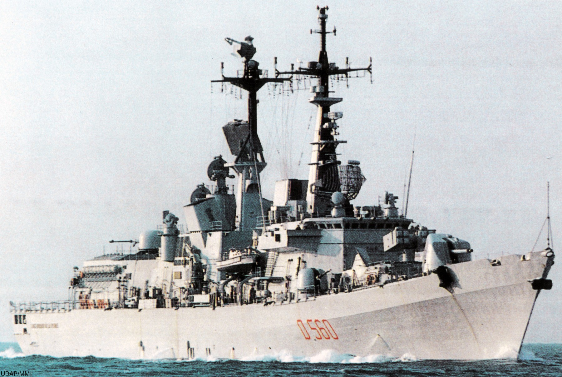 d-560 luigi durand de la penne its nave guided missile destroyer ddg italian navy marina militare 47