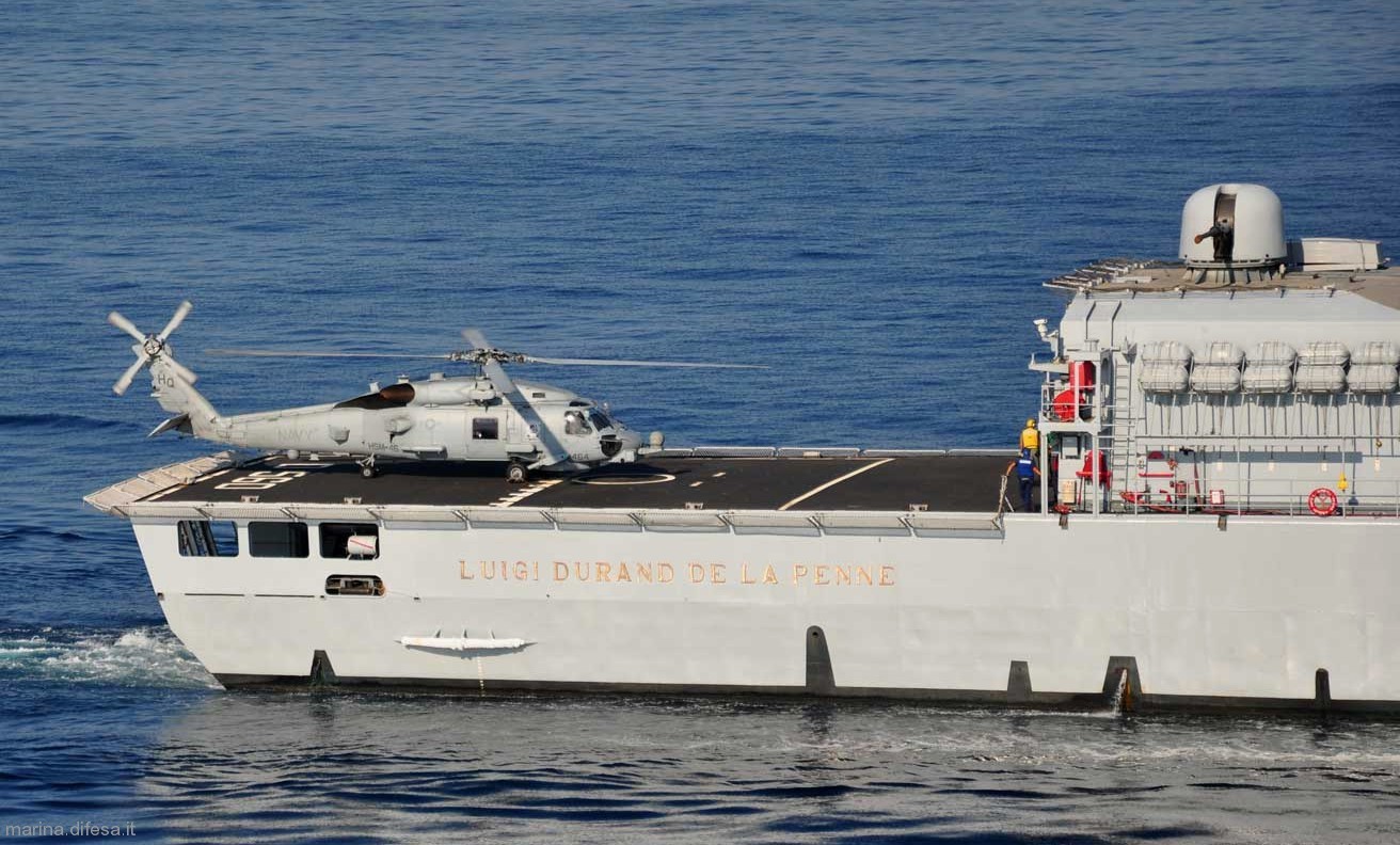 d-560 luigi durand de la penne its nave guided missile destroyer ddg italian navy marina militare 72