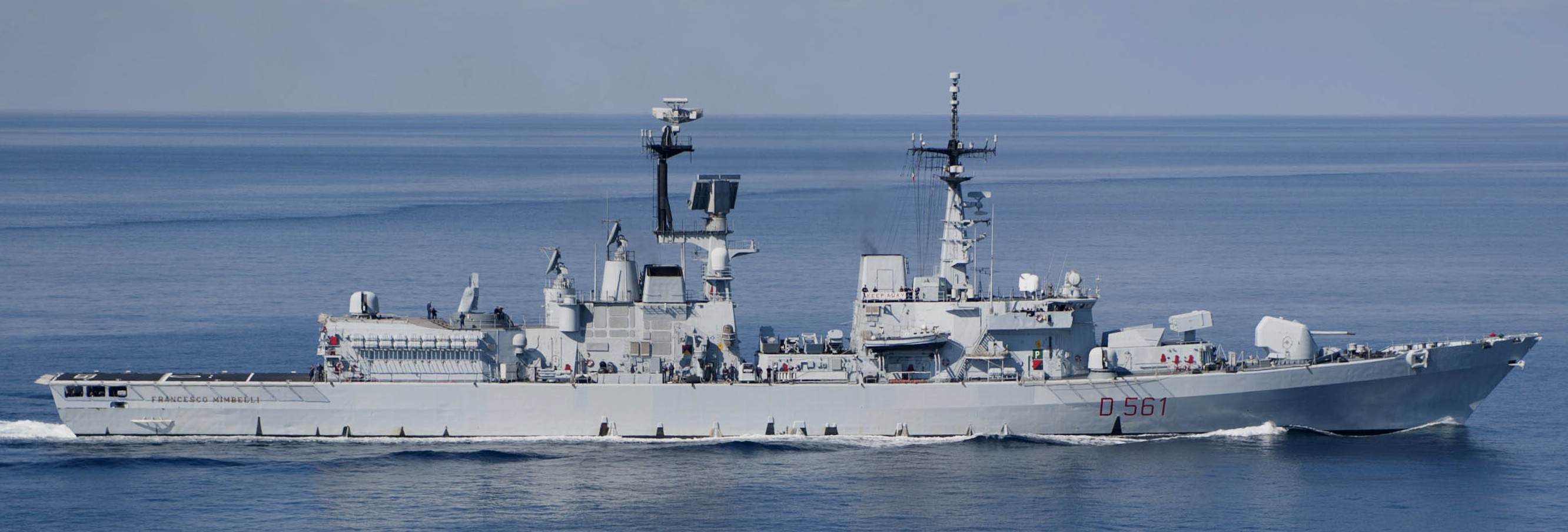 d-561 francesco mimbelli its nave guided missile destroyer ddg italian navy marina militare 04