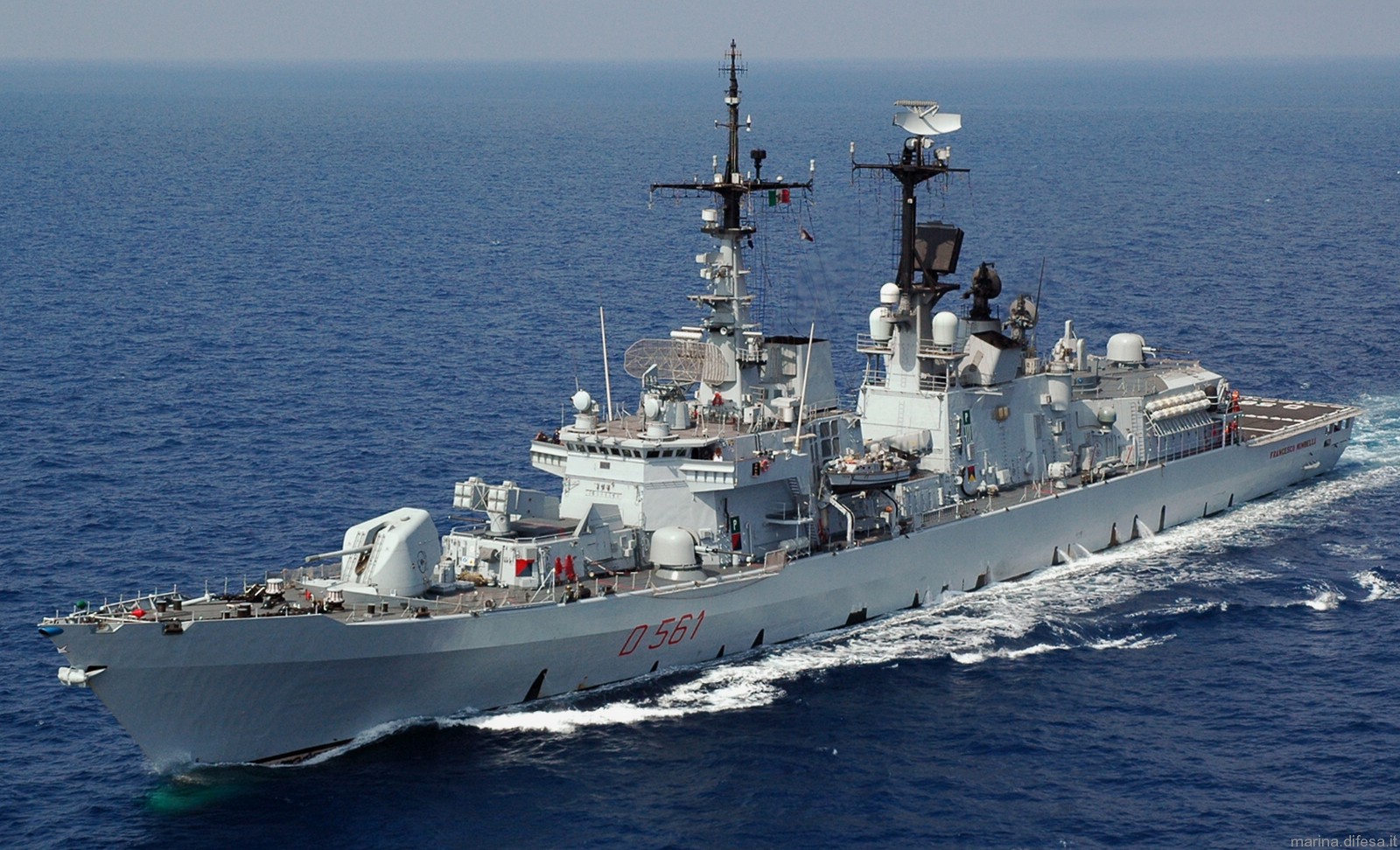 d-561 francesco mimbelli its nave guided missile destroyer ddg italian navy marina militare 10