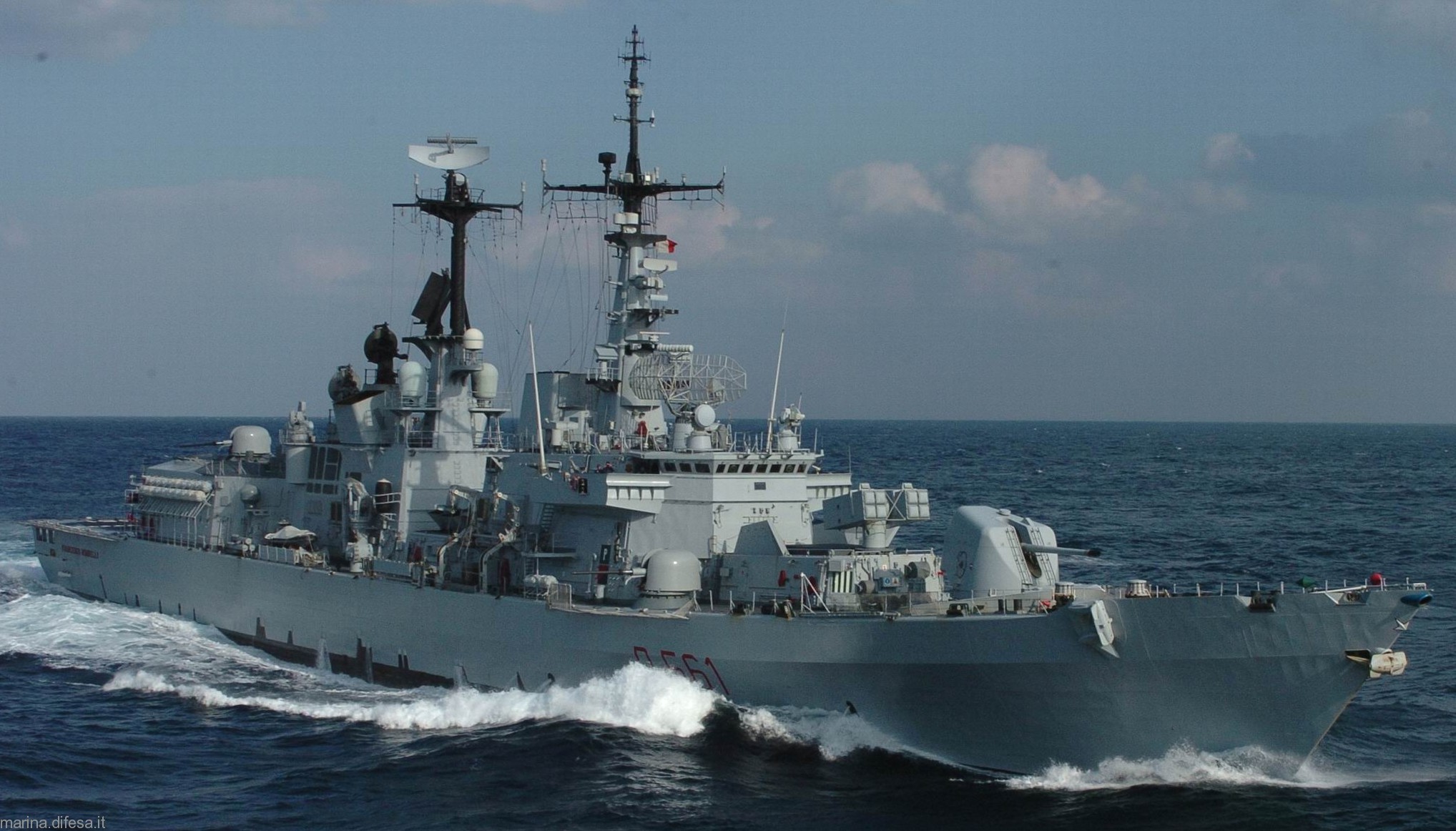d-561 francesco mimbelli its nave guided missile destroyer ddg italian navy marina militare 19