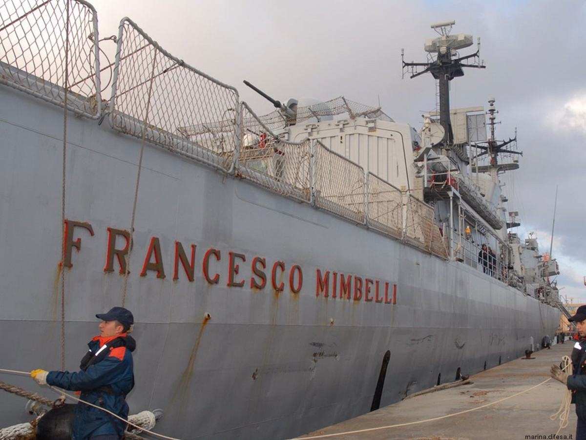 d-561 francesco mimbelli its nave guided missile destroyer ddg italian navy marina militare 20