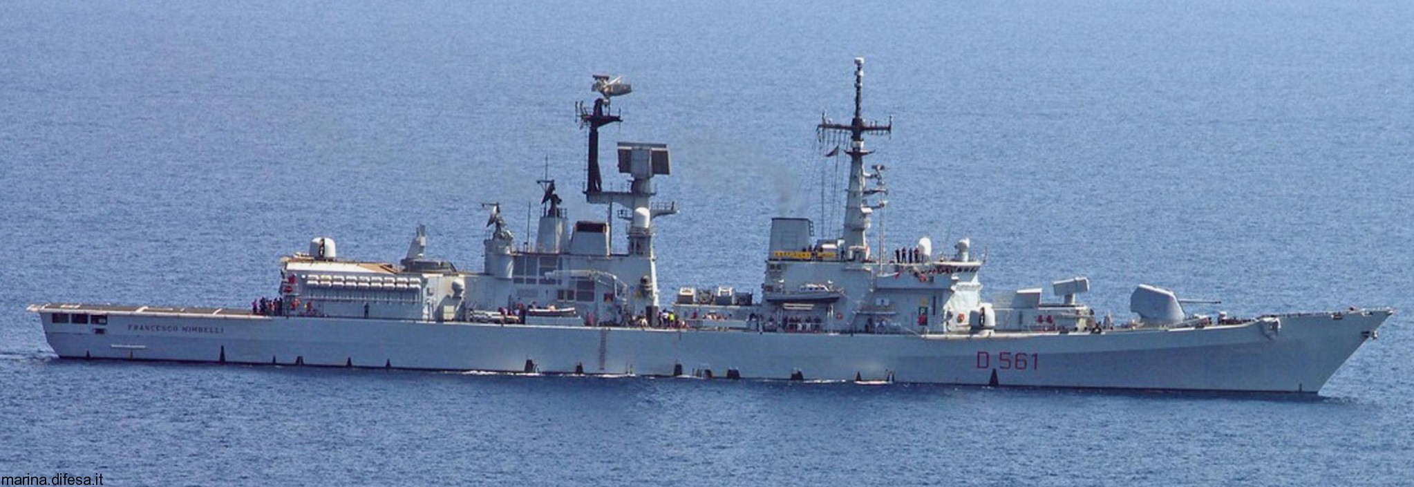 d-561 francesco mimbelli its nave guided missile destroyer ddg italian navy marina militare 24