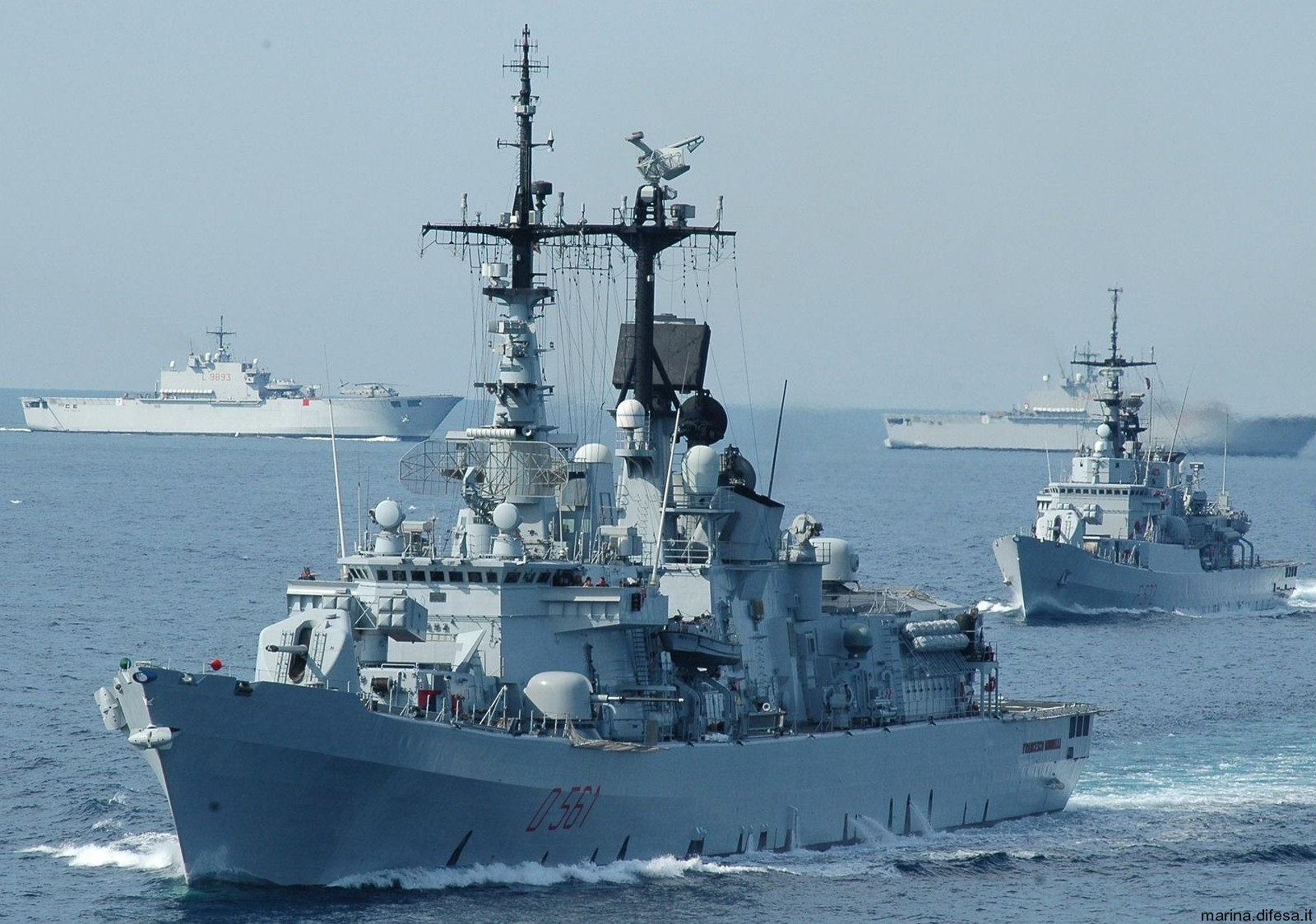 d-561 francesco mimbelli its nave guided missile destroyer ddg italian navy marina militare 29