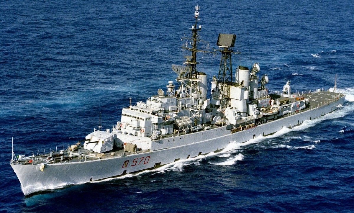 impavido class guided missile destroyer ddg italian navy marina militare rim-24 tartar sam 02c