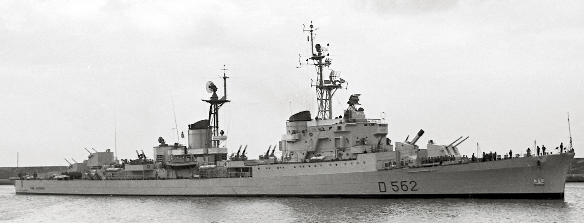 san giorgio class destroyer italian navy marina militare capitani romani cruiser 08x