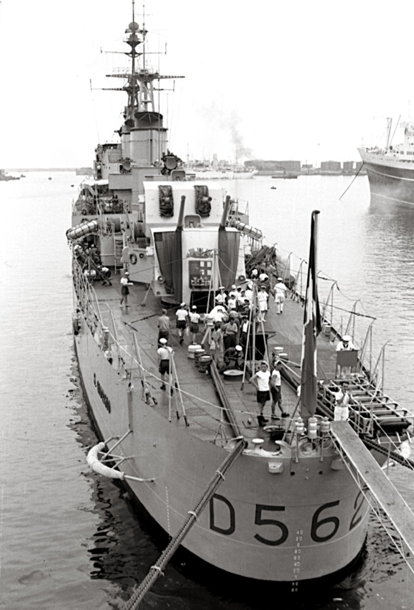 d-562 san giorgio destroyer nave its italian navy marina militare mmi 10