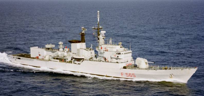 f 565 sagittario lupo class frigate missile italian navy