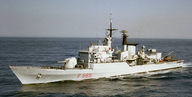 sagittario f-565 lupo class frigate italian navy mmi