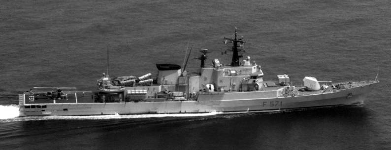 f 571 grecale nave its frigate italian navy