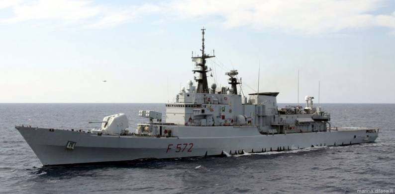 f 572 libeccio maestrale class frigate