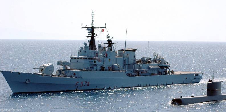 f 574 aliseo maestrale class frigate
