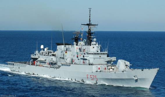f 575 euro its nave maestrale class frigate guided missile italian navy marina militare italiana
