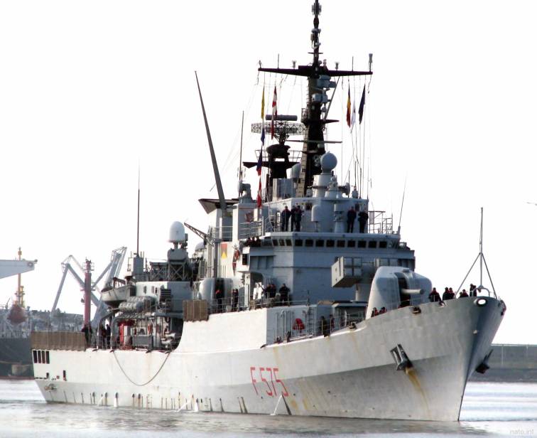 f 575 euro frigate italian navy